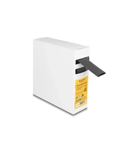 צינור מתכווץ בחום 4:1 עם דבק פנימי להגנת כבלים אורך 5 מטר צבע שחור DELOCK | 19970