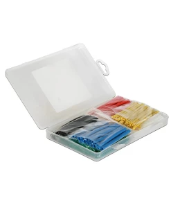 צינור מתכווץ בחום להגנת כבלים אורך 100 מ"מ סט צבעוני 230 יח' במגוון צבעים DELOCK | 86278