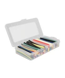 צינור מתכווץ בחום להגנת כבלים אורך 95 מ"מ סט 196 יח' במגוון צבעים DELOCK | 20736