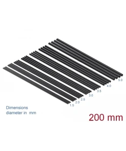 צינור מתכווץ בחום להגנת כבלים סט 28 יח' DELOCK | 18988