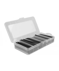 צינור מתכווץ בחום עם דבק פנימי להגנת כבלים אורך 95 מ"מ סט 116 יח' צבע שחור DELOCK | 20734