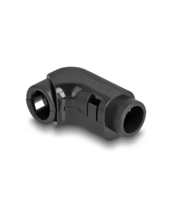 קליפסים לכיפוף כבלים 90° סט 8 יח' בצבע צהוב DELOCK | 88123