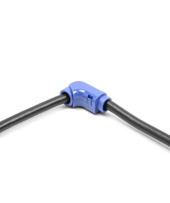 קליפסים לכיפוף כבלים 90° סט 8 יח' בצבע צהוב DELOCK | 88123