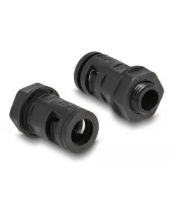 שרוול גמיש להגנת כבלים אטום נגד מים IP67 עם סט מתאמים PG אורך 2 מטר DELOCK | 60466