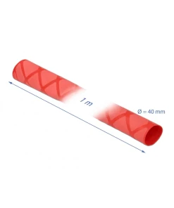 שרוול גמיש מתכווץ בחום X-pattern עם אחיזה מונעת החלקה DELOCK | 19604