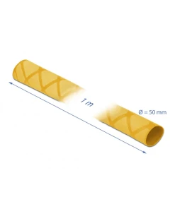 שרוול גמיש מתכווץ בחום X-pattern עם אחיזה מונעת החלקה DELOCK | 19610