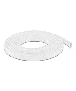 שרוול גמיש נמתח להגנת כבלים עמיד בטמפרטורה 40°C- עד 125°C צבע לבן DELOCK | 20694