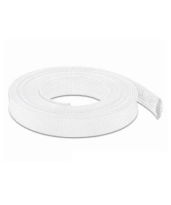 שרוול גמיש נמתח להגנת כבלים עמיד בטמפרטורה 40°C- עד 125°C צבע לבן DELOCK | 20805