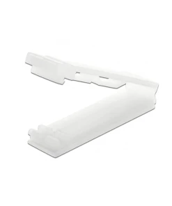 תפסן כבלים עם קליפס נעילה סט 10 יח' DELOCK | 60180