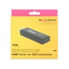 טסטר HDMI 4K עם תצוגת OLED בודק מידה EDID בצבע שחור DELOCK | 63327