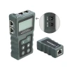 טסטר מקצועי לבדיקת כבלי רשת RJ45 / PoE / DC עם צג LCD בצבע שחור DELOCK | 63110