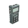 טסטר מקצועי לבדיקת כבלי רשת RJ45 / PoE / DC עם צג LCD בצבע שחור DELOCK | 63110