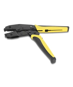 לוחץ כבל קואקס עם 7 קטרים שונים בצבע צהוב DELOCK | 90296