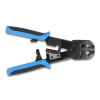 לוחץ כבל רשת RJ45 Crimp+Cut עבור תקע רשת PASS-THROUGH בצבע תכלת DELOCK | 86450