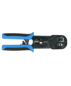 לוחץ כבל רשת RJ45 Crimp+Cut עבור תקע רשת PASS-THROUGH בצבע תכלת DELOCK | 86450