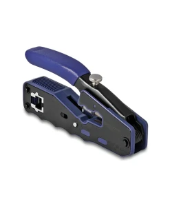 לוחץ כבל רשת RJ45 עבור תקע רשת PASS-THROUGH בצבע כחול DELOCK | 90577