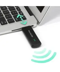 נתב אלחוטי USB הקטן ביותר אי פעם בצבע שחור GL-iNet | GL-USB150 | MEET Microuter