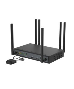 נתב חיבור רשת חזק עבור מערכות IoT ארגוניות בצבע שחור GL-iNet | GL-X1200 | MEET AMAROK