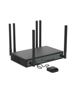 נתב חיבור רשת חזק עבור מערכות IoT ארגוניות בצבע שחור GL-iNet | GL-X1200 | MEET AMAROK