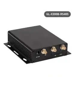 נתב שער IoT אלחוטי תעשייתי 4G LTE בצבע שחור GL-iNet | GL-X300B | MEET COLLIE