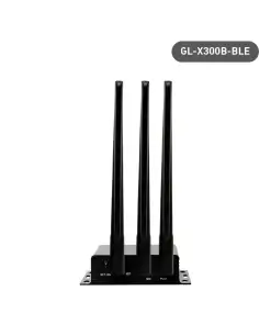 נתב שער IoT אלחוטי תעשייתי 4G LTE בצבע שחור GL-iNet | GL-X300B | MEET COLLIE