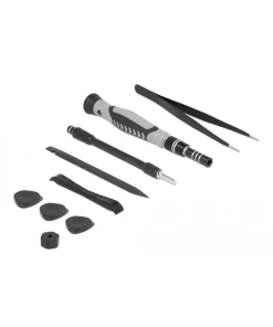 ערכת ביטים מדויקים S2 tool steel סט 117 יח' בצבע שחור DELOCK | 64168