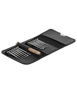 ערכת מברגים CrV steel למחשבים וסמארטפונים סט 13 יח' בצבע שחור DELOCK | 64067