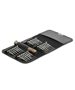 ערכת מברגים CrV steel למחשבים וסמארטפונים סט 25 יח' בצבע שחור DELOCK | 64068