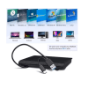 צורב חיצוני דק SLIM DVDRW חיבור 3USB וגם TYPEC בכבל אחד 2Connect | 2YTVDC3