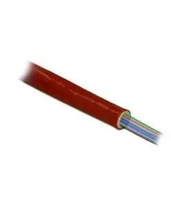 שרוול גמיש להגנת כבלים חסין אש עם ציפוי סיליקון עמיד בטמפרטורה 50°C- עד 260°C בצבע אדום DELOCK | 18899