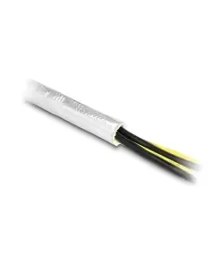 שרוול פיברגלס גמיש עם ציפוי אלומיניום להגנת כבלים עמיד בטמפרטורה 40°C- עד 200°C בצבע כסף DELOCK | 19004