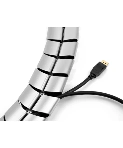 תעלה דקורטיבית מפרקית מודולרית לכבלים אורך 740 מ"מ בצבע לבן DELOCK | 20797