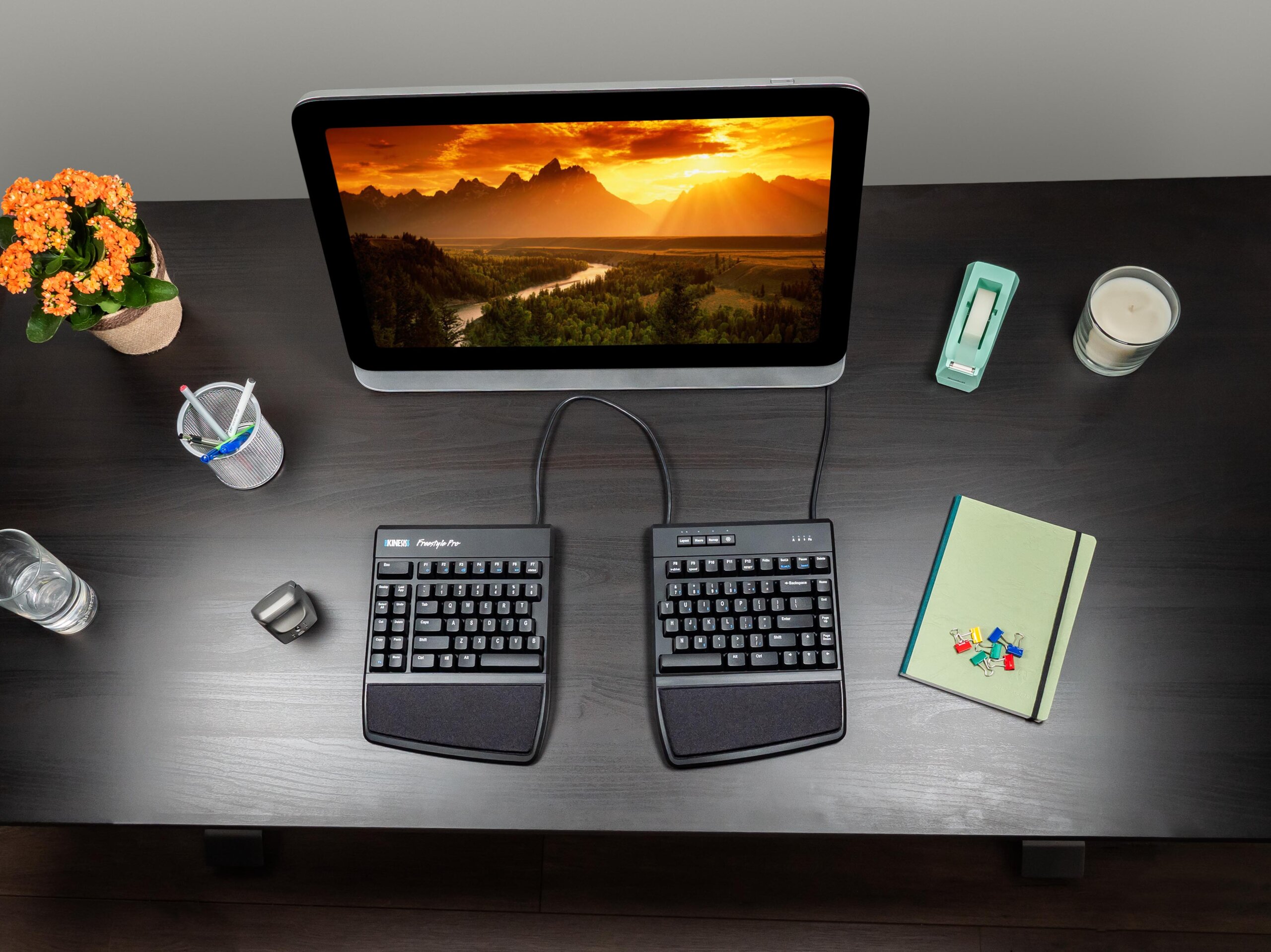 אביזר תמוך כף היד למקלדת Kinesis | Freestyle2 Palm Pads