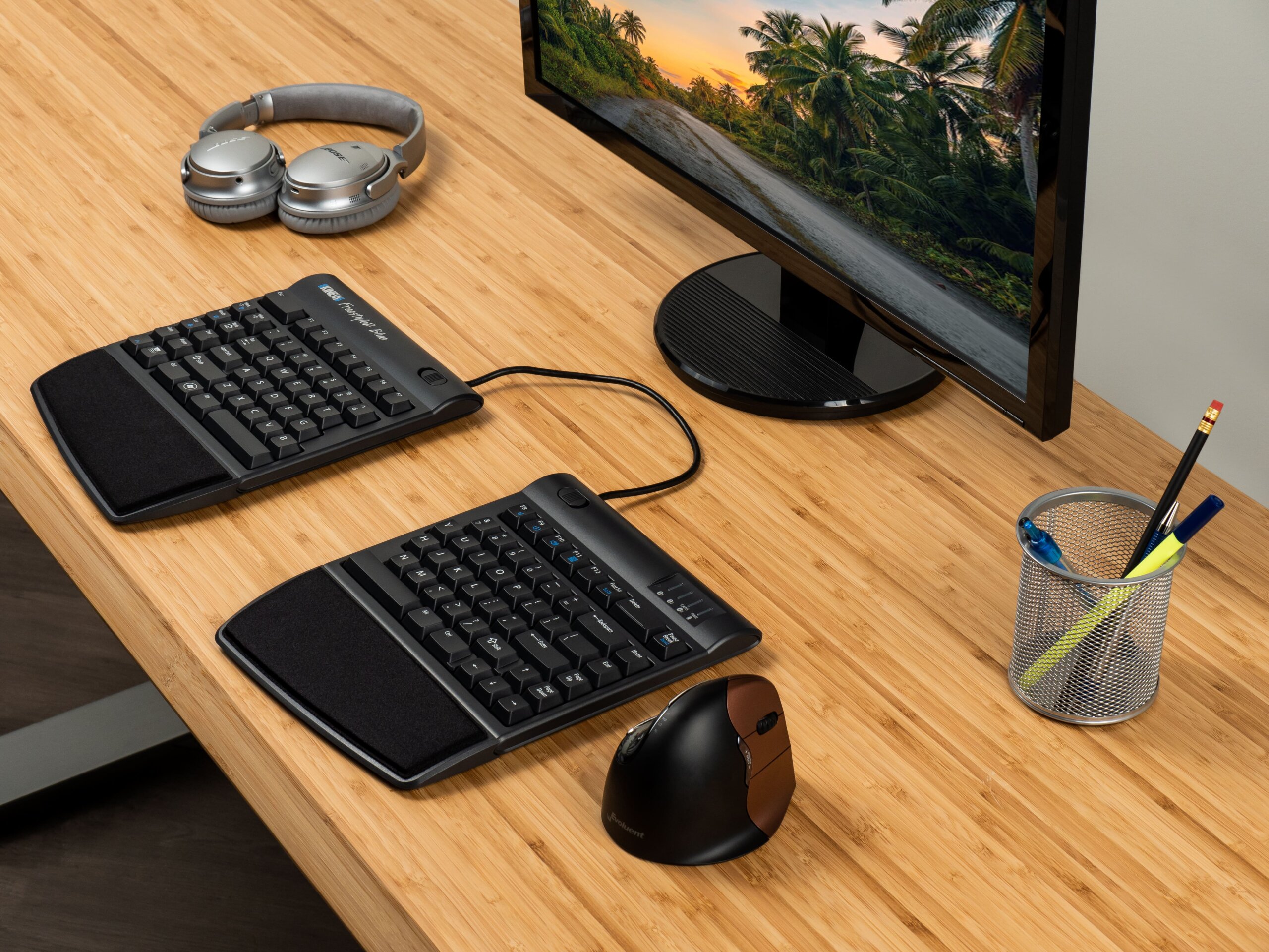 אביזר תמוך כף היד למקלדת Kinesis | Freestyle2 Palm Supports & Pads