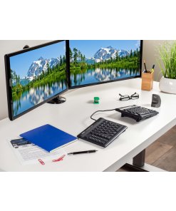 מקלדת ארגונומית מפוצלת בצבע כחול Kinesis | Freestyle2 Blue for PC