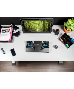 מקלדת ארגונומית מפוצלת בצבע שחור Kinesis | Advantage2