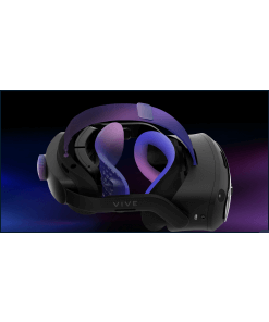 משקפי VR מקצועי עם מצב DisplayPort כולל מעקב עיניים בצבע שחור VIVE | VIVE Focus Vision