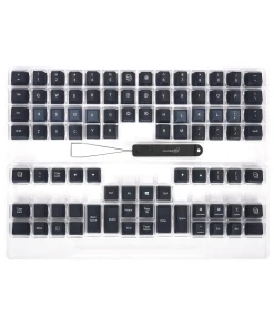 ערכת מקשים פרימיום בצבע כחול Kinesis | Advantage360 QWERTY Steel Blue PBT Keycaps