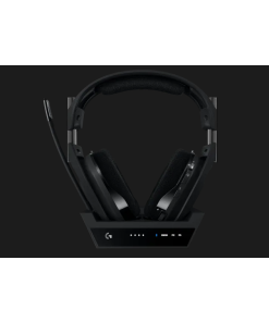 אוזניות גיימינג מקצועיות Wireless כולל מיקרופון ותחנת עגינה אלחוטי וכבל USB-C להטענה Logitech | ASTRO A50 X