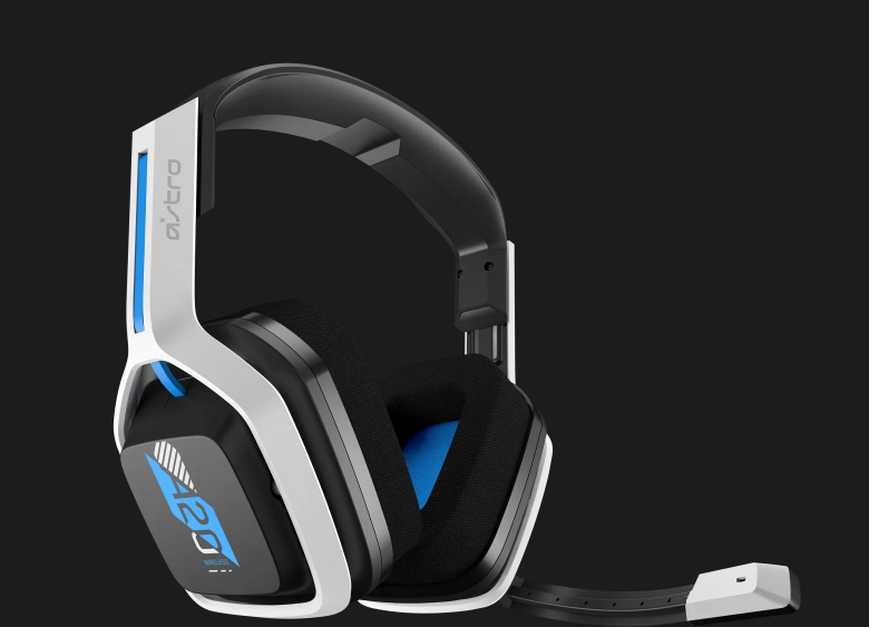 אוזניות גיימינג מקצועיות כולל מיקרופון אלחוטי וכבלים לחיבור Logitech | ASTRO A20 WIRELESS