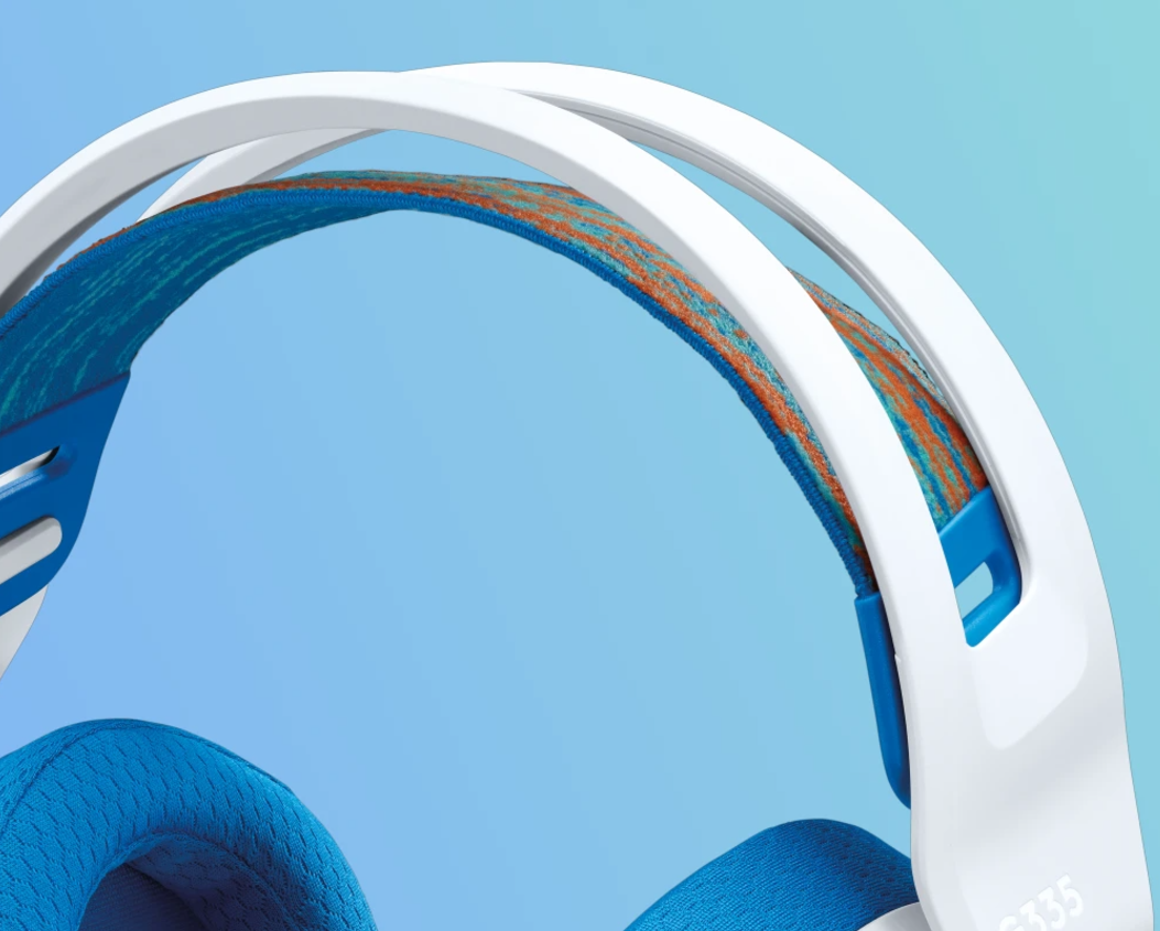 אוזניות גיימינג מקצועיות כולל מיקרופון אלחוטי כבל באורך 1.5 מטר Logitech | G335