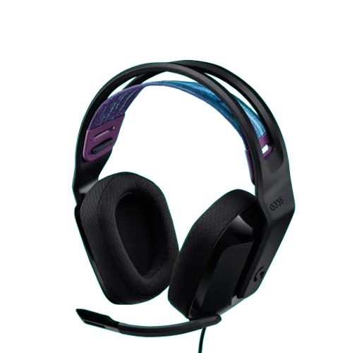 אוזניות גיימינג מקצועיות כולל מיקרופון אלחוטי כבל באורך 1.5 מטר Logitech | G335 אוזניות גיימינג מקצועיות כולל מיקרופון אלחוטי כבל באורך 1.5 מטר Logitech | G335