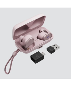 אוזניות מקצועיות כולל מיקרופון חיבור Bluetooth אלחוטי כולל כבל USB-C הטענה באורך 24 ס