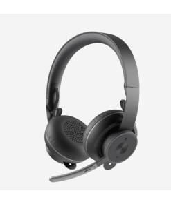 אוזניות מקצועיות כולל מיקרופון חיבור USB-C/USB אלחוטי כולל כבל באורך 1 מטר Logitech | Zone 750