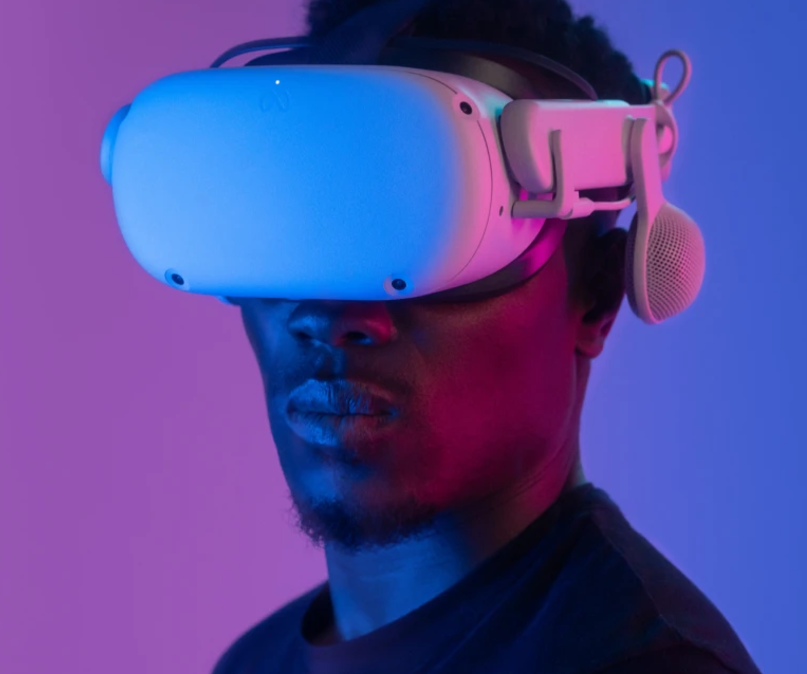 אוזניות מתחברות ל Meta Quest 2 מקצועיות Logitech | CHORUS