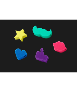 כיסוי למיקרופון של אוזניות במגוון צבעים וצורות Logitech | MIC COVERS