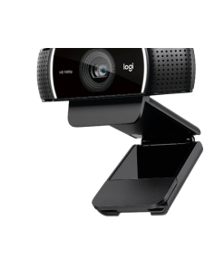 מצלמת רשת גמישה ומקצועית 1080p חיבור USB חוטי כולל כבל באורך 1.5 מטר Logitech | C922 PRO HD STREAM WEBCAM