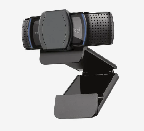 מצלמת רשת גמישה ומקצועית 4K Ultra HD חיבור USB חוטי כולל כבל באורך 1.5 מטר Logitech | C920s PRO HD WEBCAM