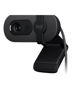 מצלמת רשת מקצועית 1080p חיבור USB חוטי כולל כבל באורך 1.5 מטר Logitech | BRIO 100