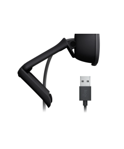 מצלמת רשת מקצועית 1080p חיבור USB חוטי כולל כבל באורך 1.5 מטר Logitech | BRIO 100